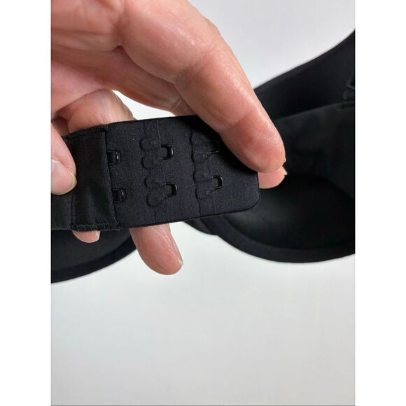 SKIMS NWOT Unlined Bra in Onyx Size 30C - Picture 4 of 6